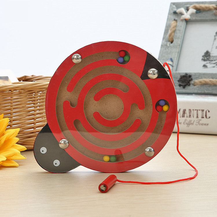 Wooden Magnetic Maze Toy