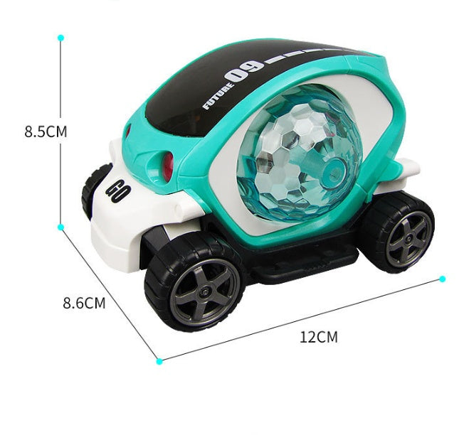 Electric universal rotating Car