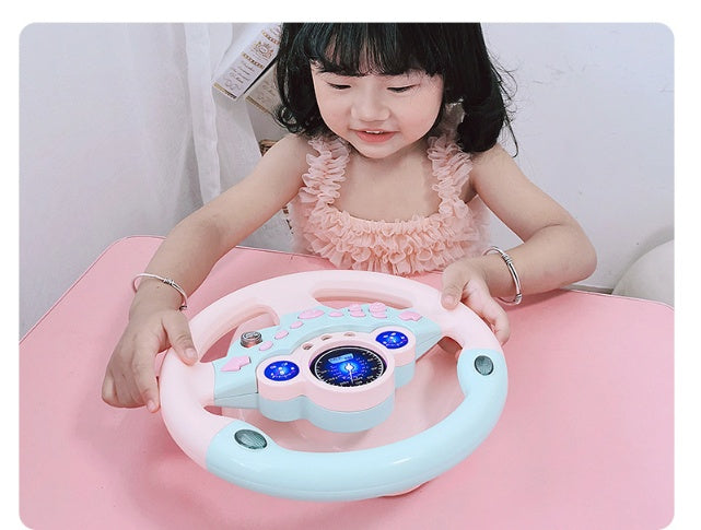 Electric Simulation Steering Wheel Toy