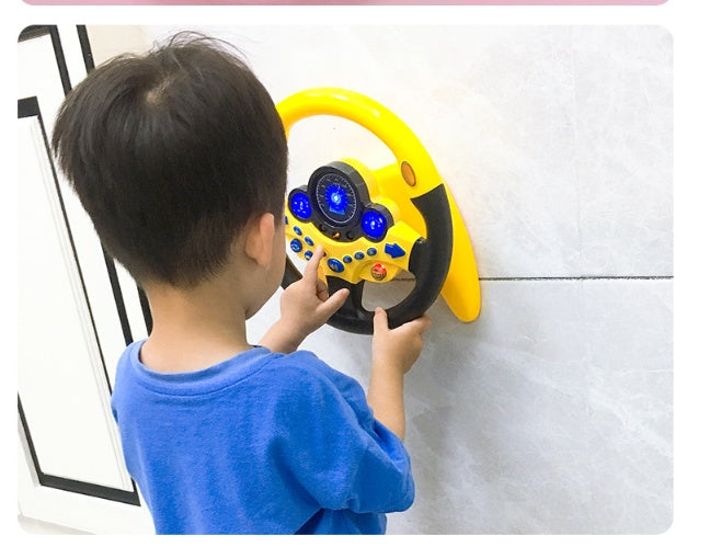 Electric Simulation Steering Wheel Toy