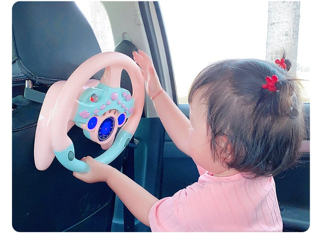 Electric Simulation Steering Wheel Toy