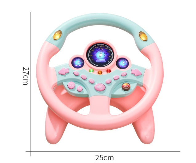 Electric Simulation Steering Wheel Toy