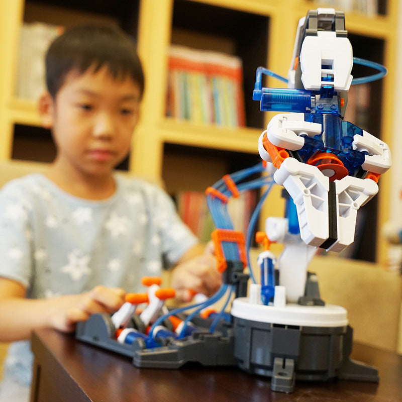 Hydraulic Robot Assembly Arm Educational Toy