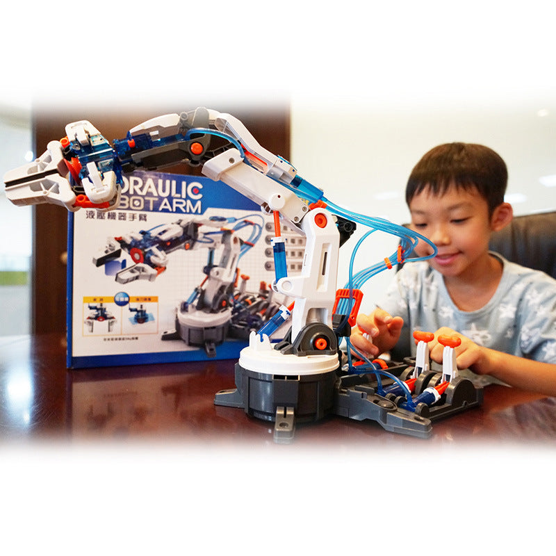 Hydraulic Robot Assembly Arm Educational Toy