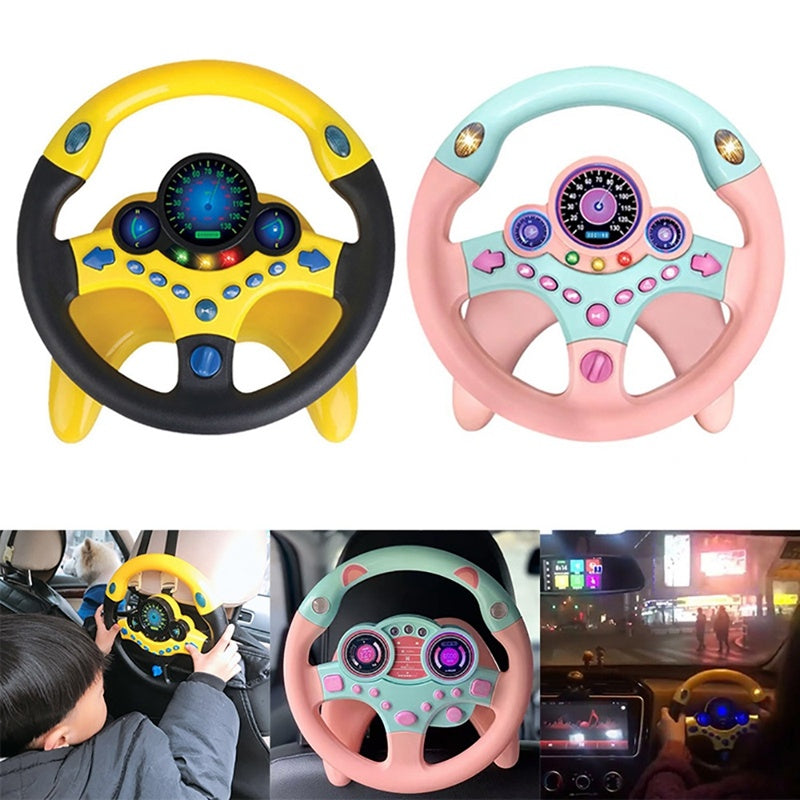 Electric Simulation Steering Wheel Toy