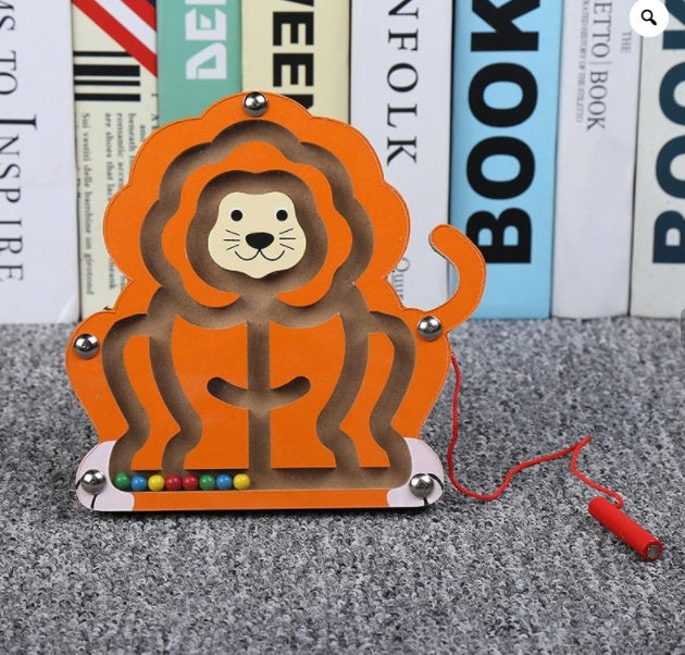 Wooden Magnetic Maze Toy