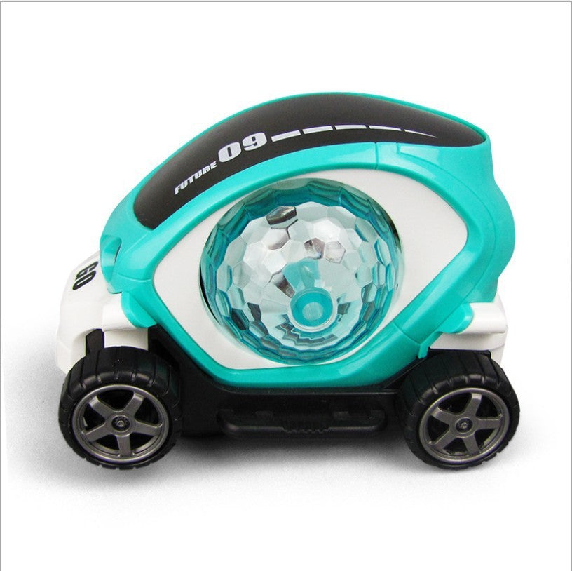 Electric universal rotating Car