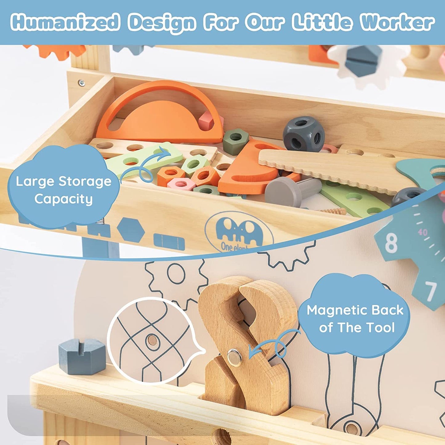 Bench Play Set WorkshopToy