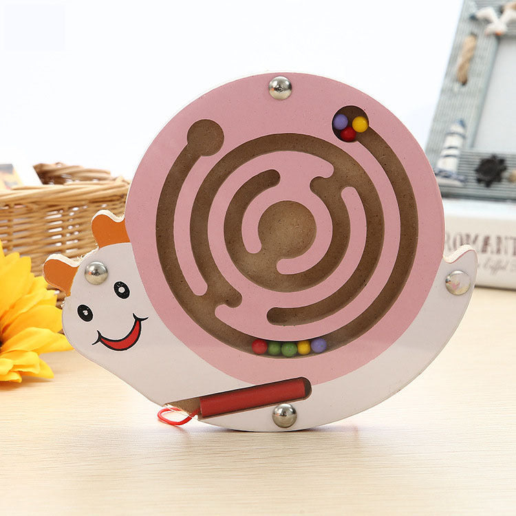 Wooden Magnetic Maze Toy