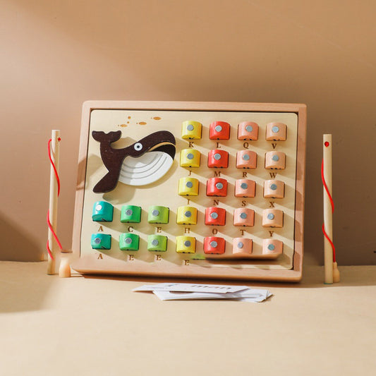 Wooden Fishing Puzzle Toy