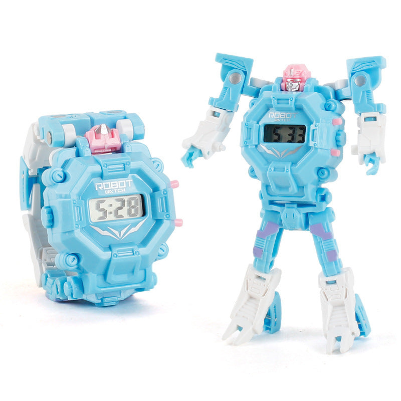 Deformation Robot Electronic Watch Toy