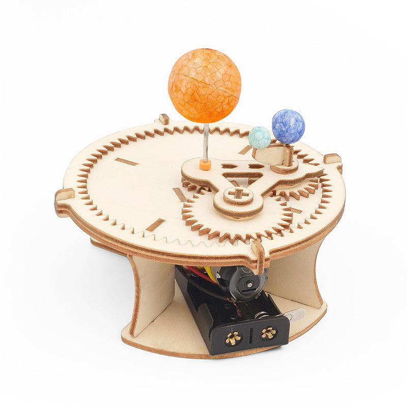 Wood Solar System Globe Puzzle Toys For Kids