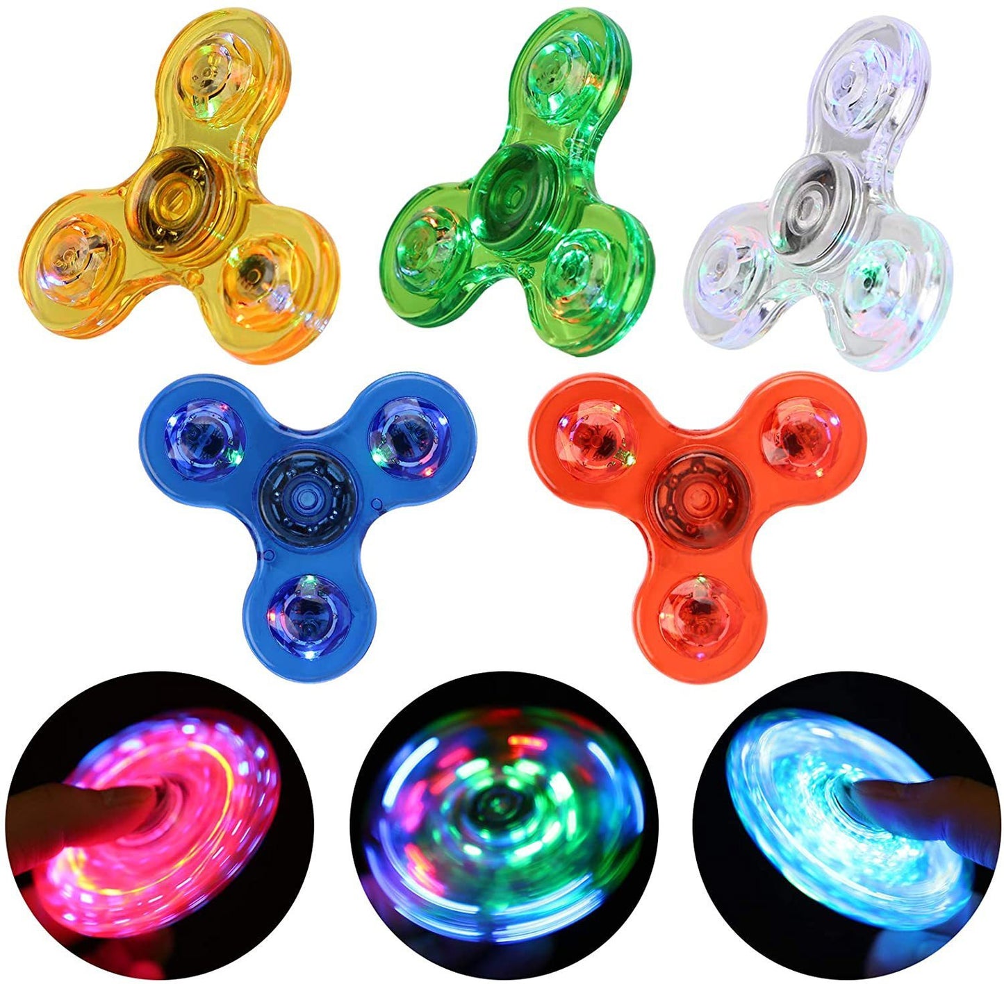 Luminous LED Light Fidget Spinner