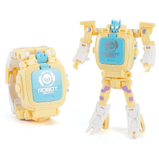 Deformation Robot Electronic Watch Toy