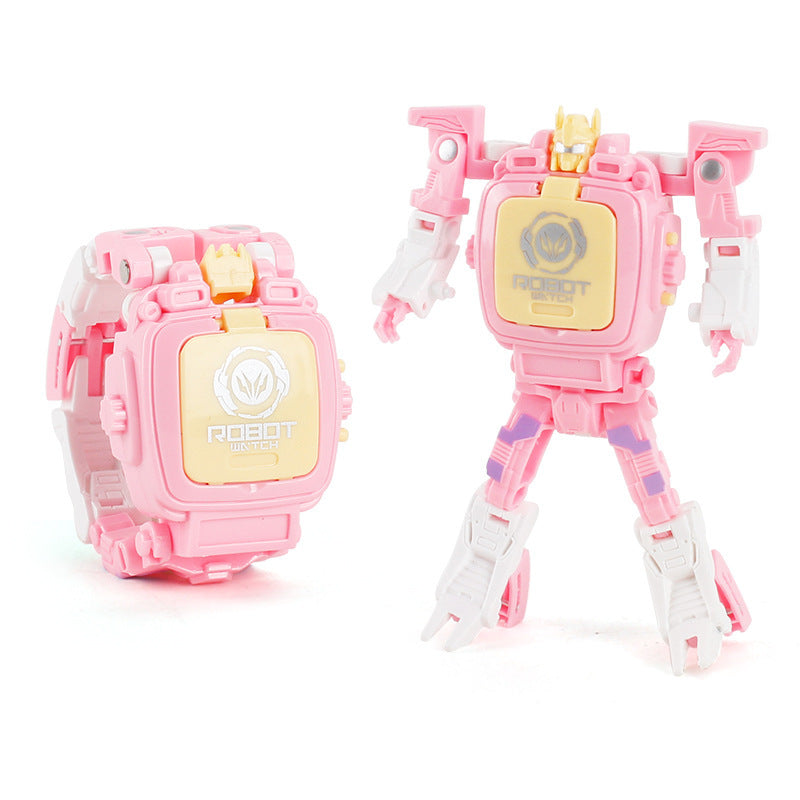 Deformation Robot Electronic Watch Toy