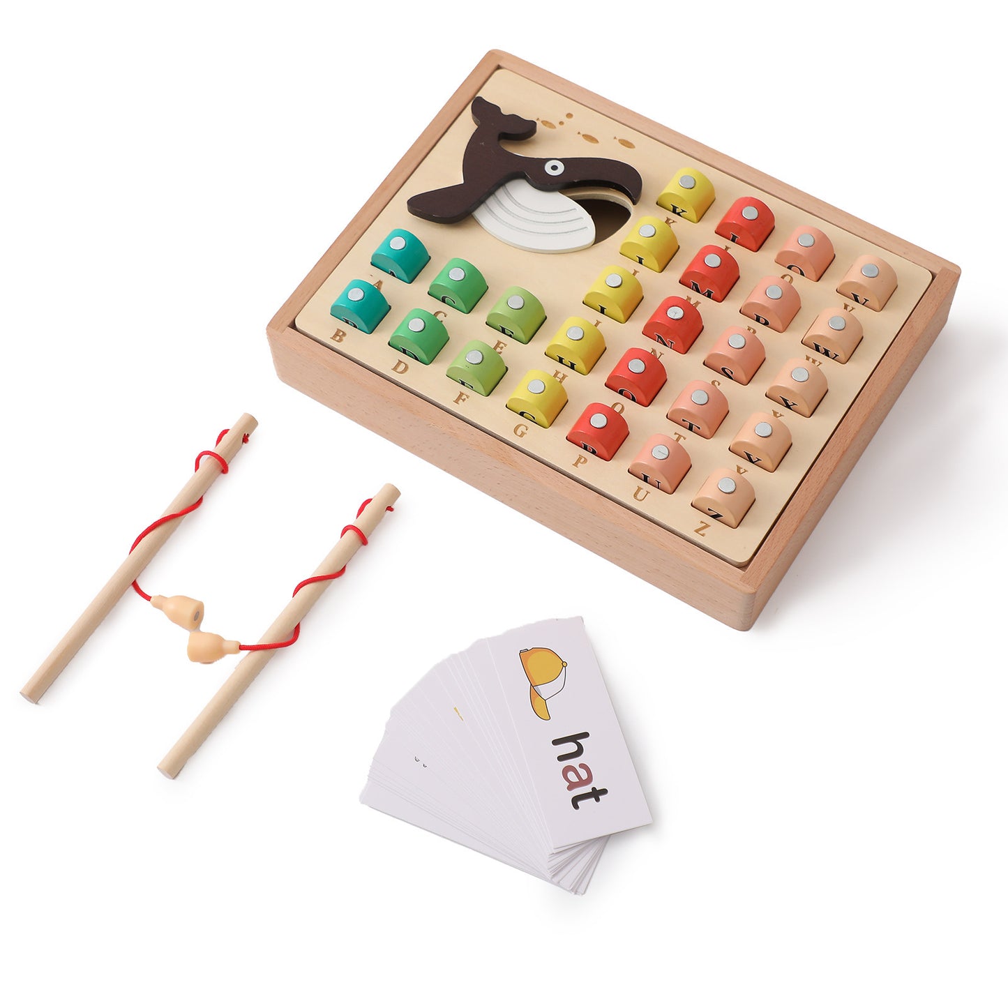 Wooden Fishing Puzzle Toy