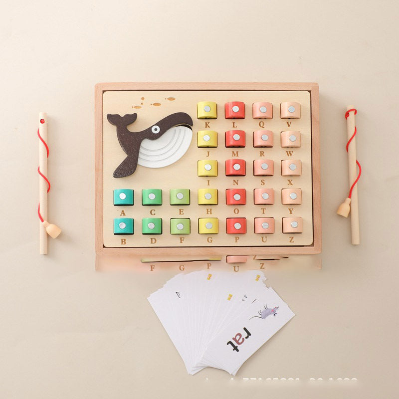 Wooden Fishing Puzzle Toy