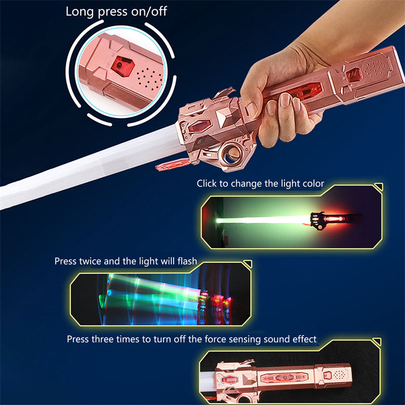 7 Colors RGB Laser Sword