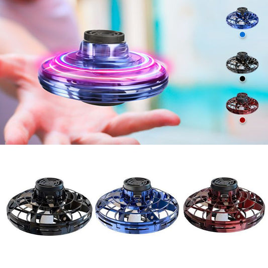 LED UFO Interactive Mini Fingertip Gyro