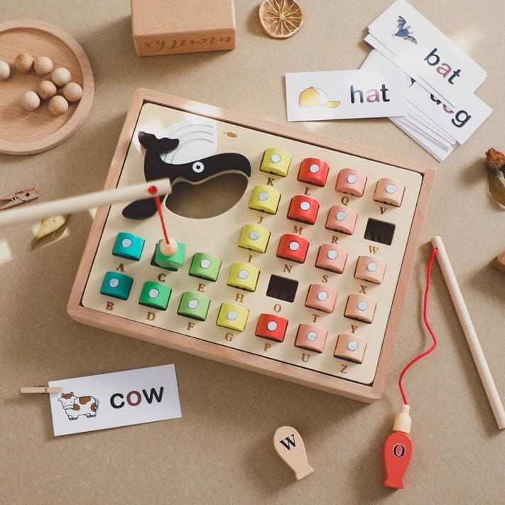 Wooden Fishing Puzzle Toy