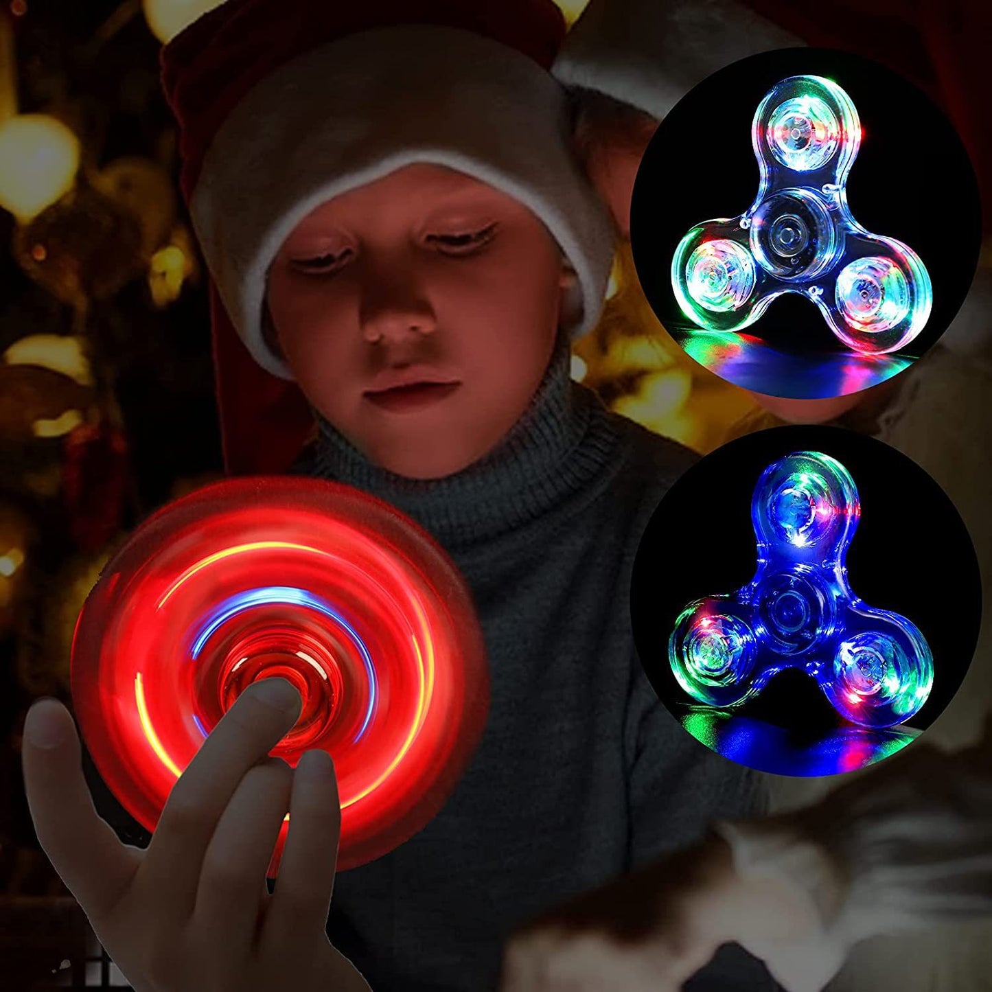 Luminous LED Light Fidget Spinner