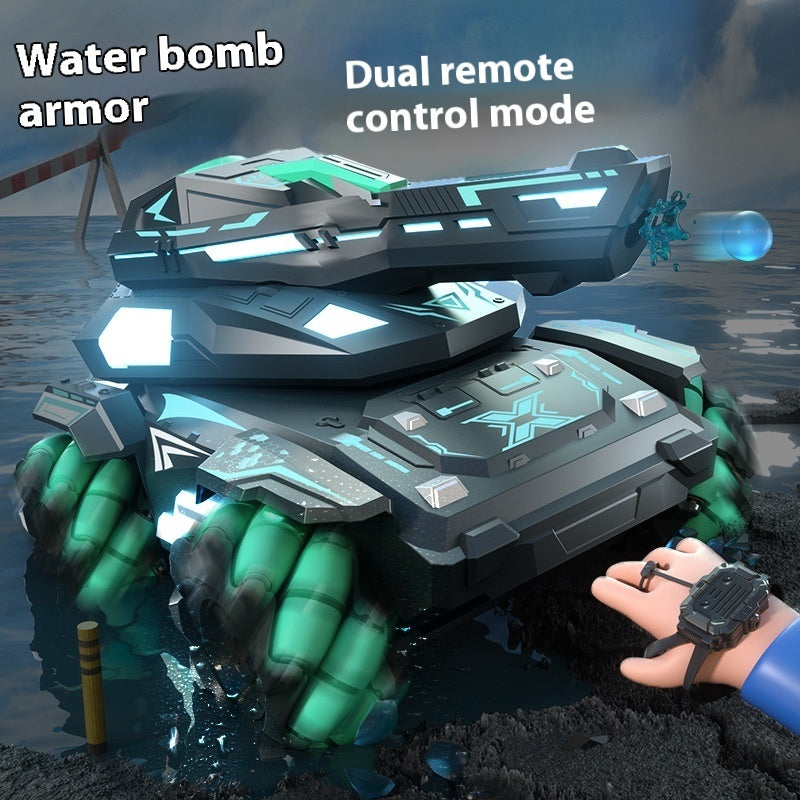 Armored Stunt Water Bomb Tank Car Toy